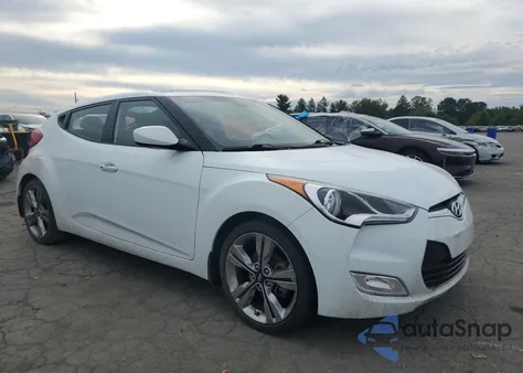 2016 Hyundai Veloster из США, поврежденный, VIN KMHTC6AD0GU253438